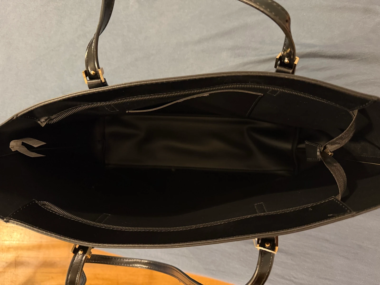 Bolsa de mão preta grande – photo 3